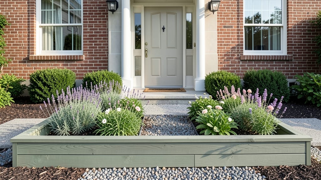 Classic Rectangular Box Flower Border