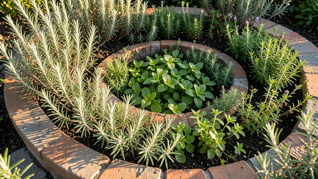 Spiral Herb Garden Bed
