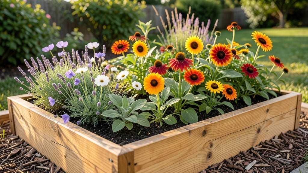 Seasonal Succession Planting Raised Bed