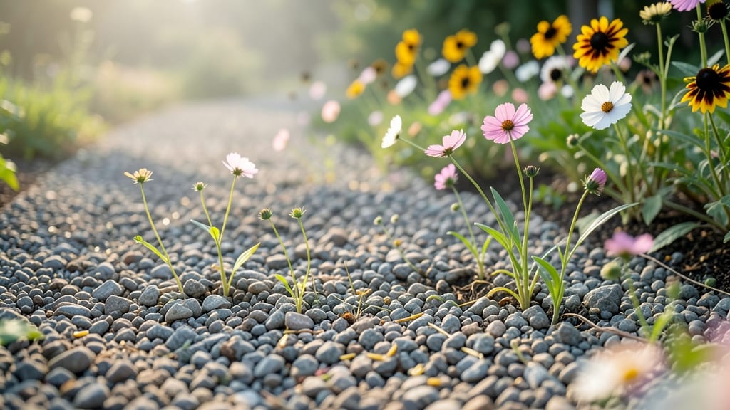 Seasonal Wildflower Mix in Gravel