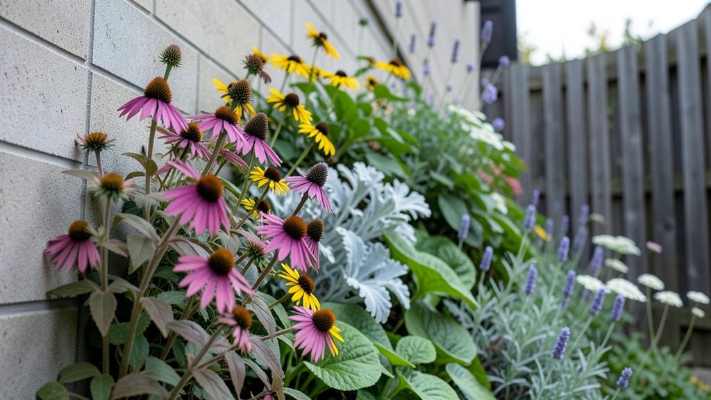 Vertical Herbaceous Perennial Border