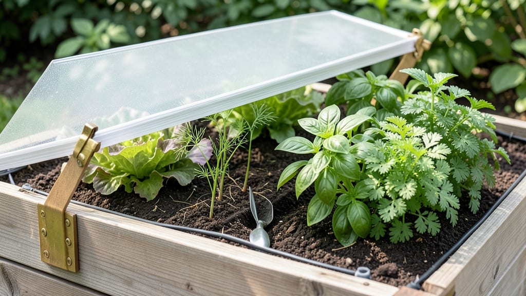 DIY Hinged Garden Bed Covers: Weatherproof Folds for Instant Plant Protection