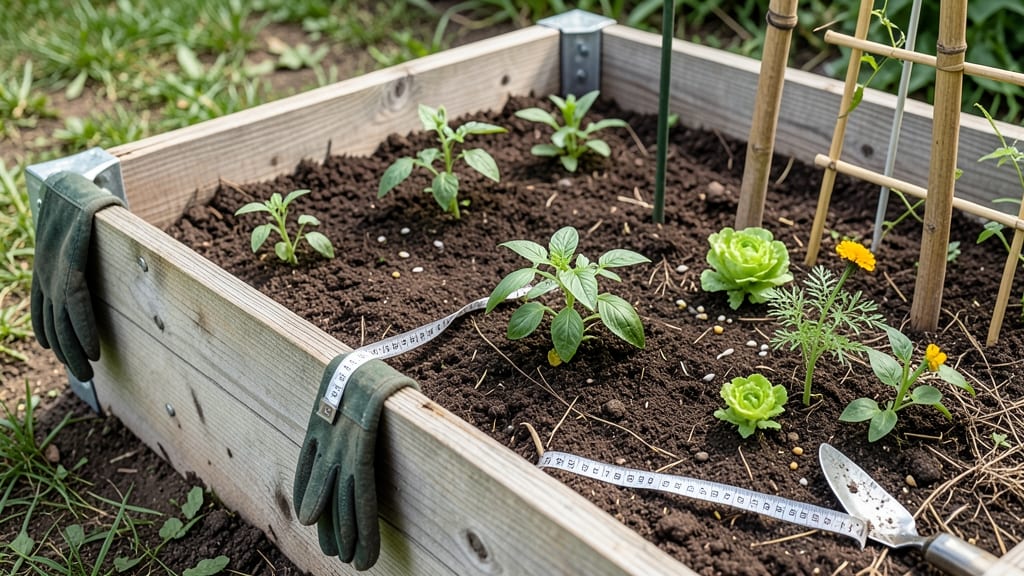 2x4 Raised Garden Bed Layout: Science-Backed Spacing for Maximum Yield