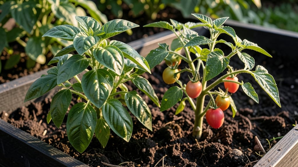 Basil and Tomato Flavor-Boosting Bed