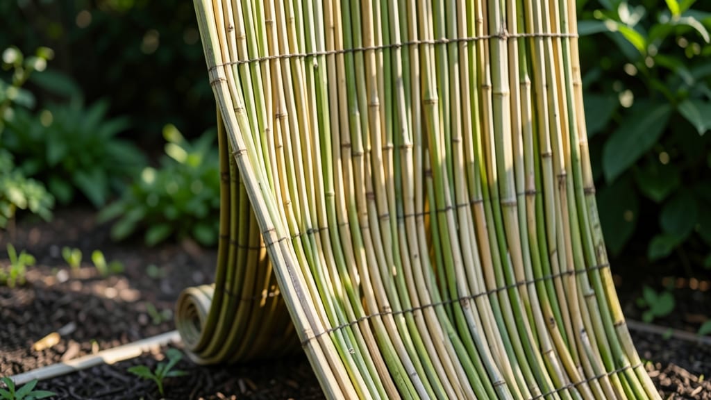 Bamboo Roll Privacy Screen