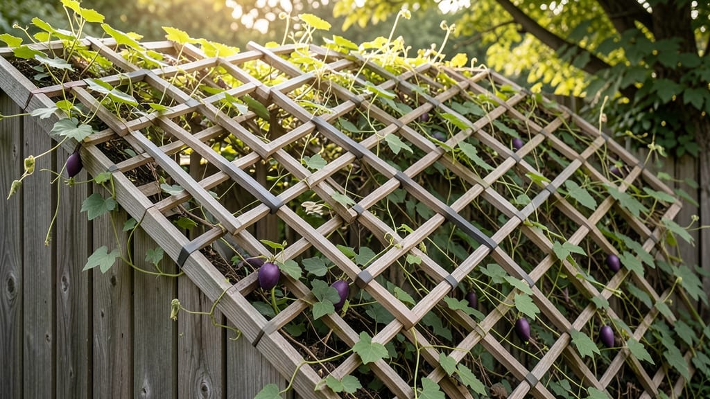 Modular Grid Trellis Panels