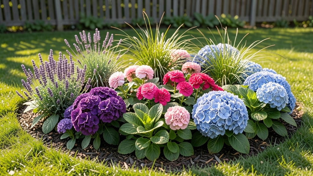 Seasonal Color Wheel Beds
