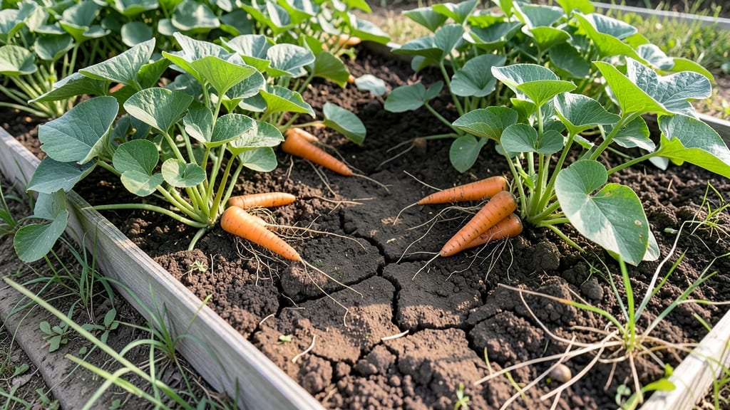 Potato and Carrot Underground Pairing