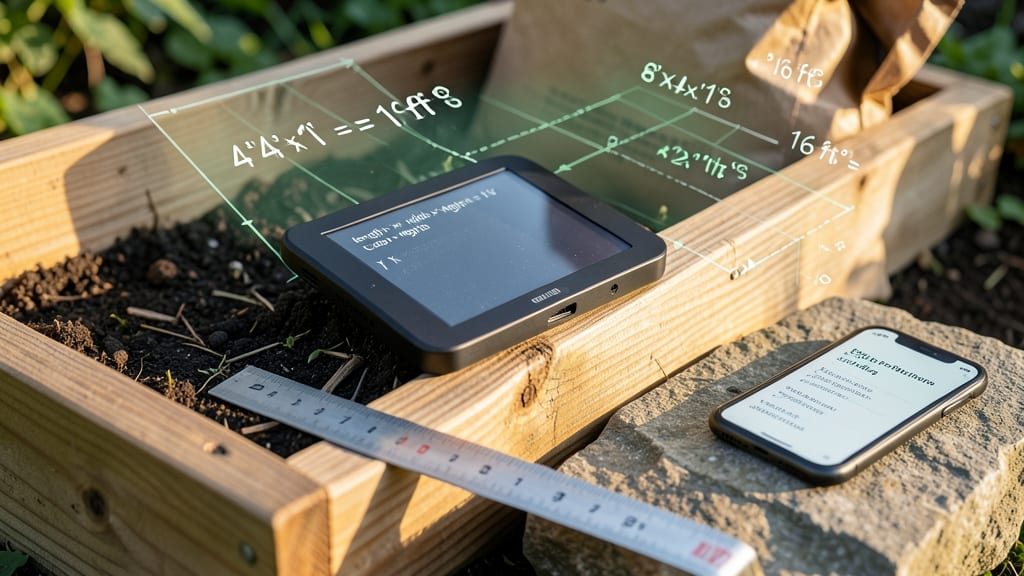 Raised Bed Cubic Feet Calculator: Science-Backed Plant Spacing for Perfect Yields