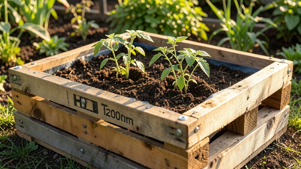 Pallet Wood Planter Box