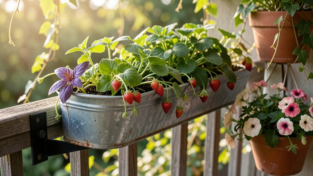 Gutter Garden Planters