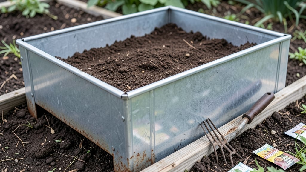 Galvanized Raised Garden Bed With Legs: Heavy-Duty Stability for Wind and Weather