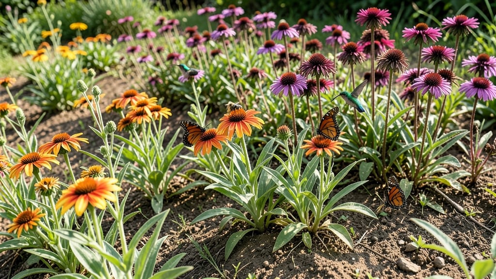 Butterfly Magnet with Nectar Plants