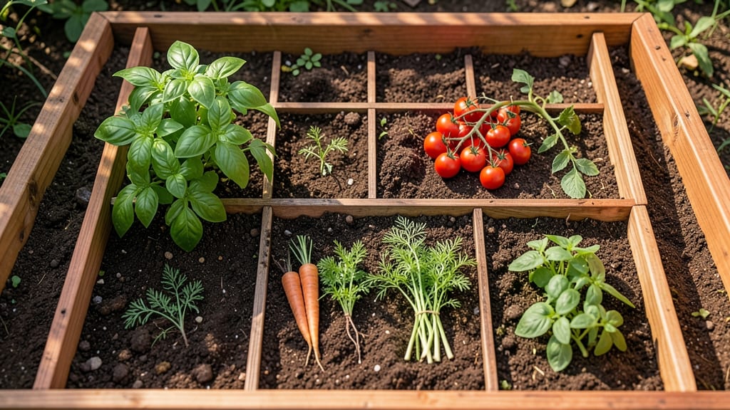 Square Foot Gardening Grid