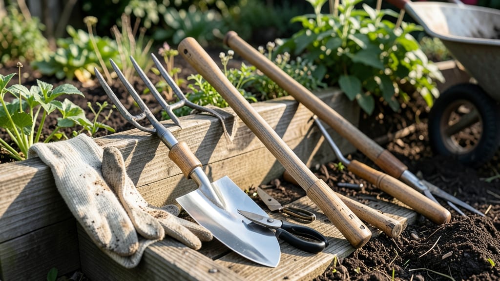 Raised Bed Garden Tools: Modular Assembly Kit for Customizable Plant Zones