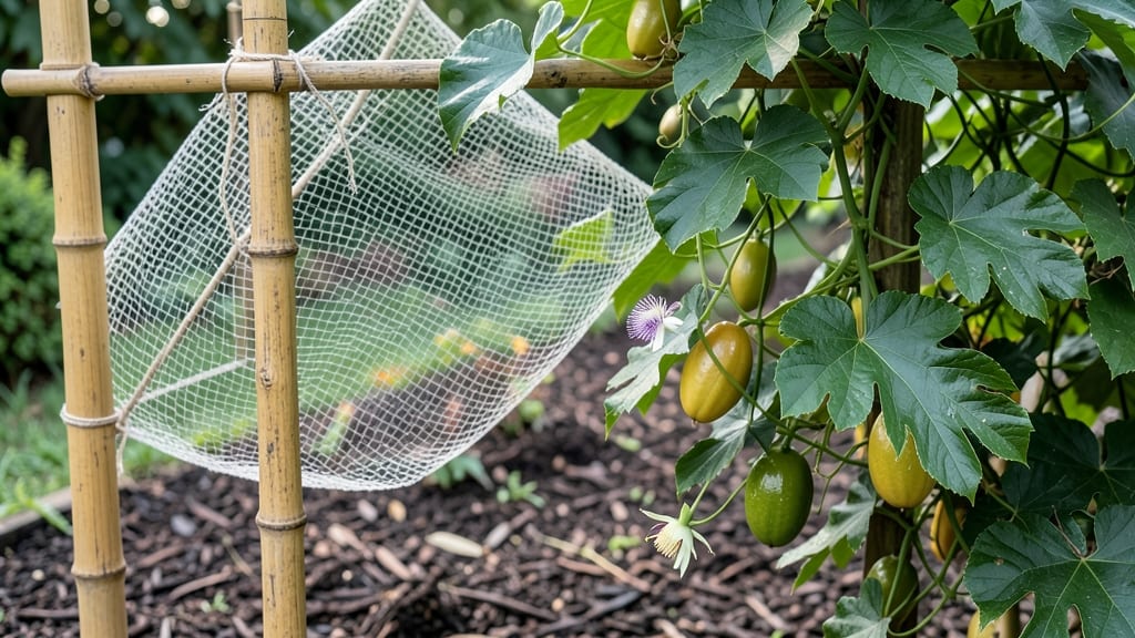 Passion Fruit Net: Hailstorm-Proof Mesh Shield for Unharmed Harvests